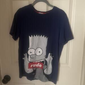 Bart simpson y2k t shirt the